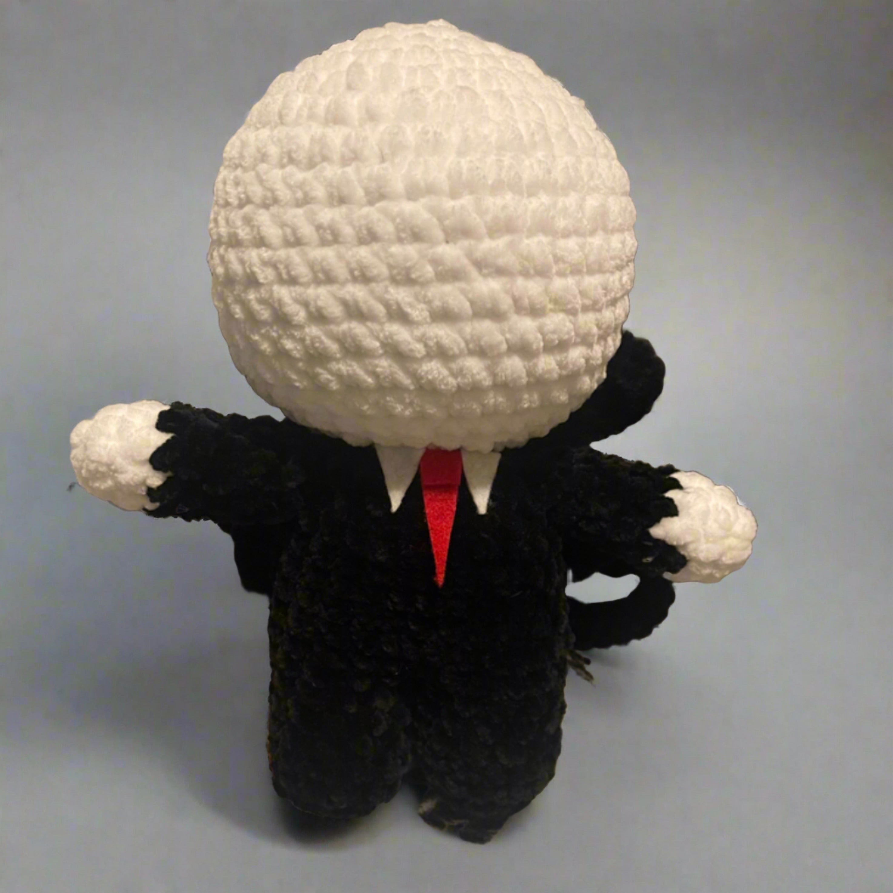 Slenderman Plushie Screaming Dollface